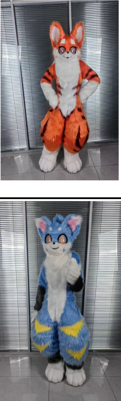 Orange Tiger & Blue Cat